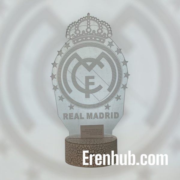 Real Madrid Soccer Night Light Sport for children, 3D Lamp, 16 colors - Image 6