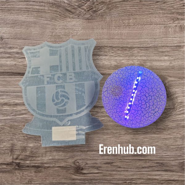 Barcelona Soccer Night Light Sport for children, 3D Lamp, 16 colors - Image 5