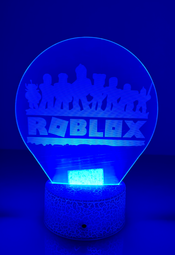 3D Decorative Lamp, Roblox Game Night Light,for the bedside table, 16 colors - Image 4