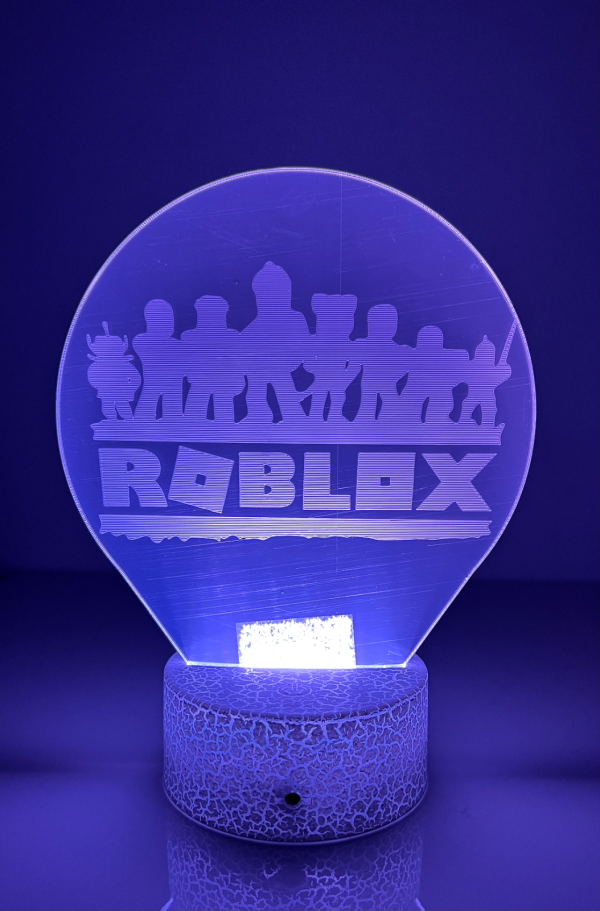 3D Decorative Lamp, Roblox Game Night Light,for the bedside table, 16 colors - Image 5