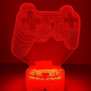 3D Decorative Lamp PlayStation, For  Gamers ,Night Light, 16 colors