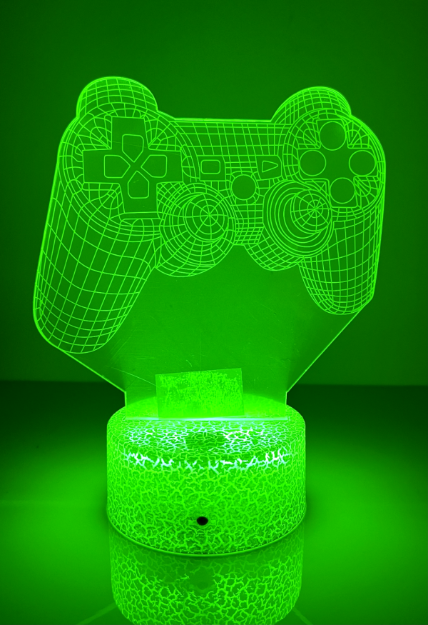 3D Decorative Lamp PlayStation, For  Gamers ,Night Light, 16 colors - Image 2