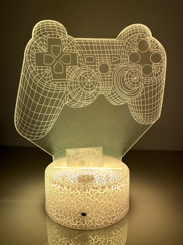 3D Decorative Lamp PlayStation, For  Gamers ,Night Light, 16 colors - Image 4