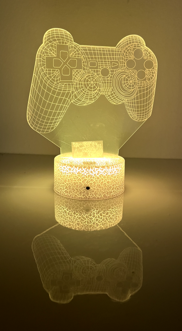 3D Decorative Lamp PlayStation, For  Gamers ,Night Light, 16 colors - Image 5