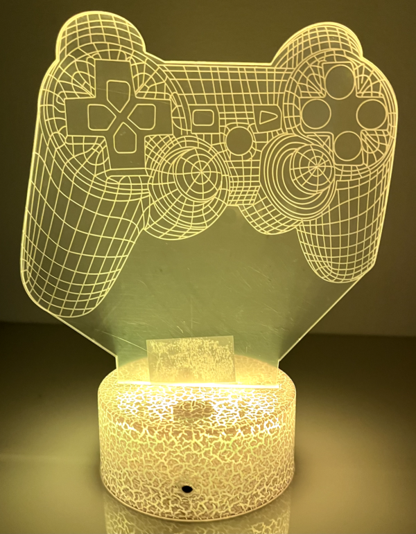 3D Decorative Lamp PlayStation, For  Gamers ,Night Light, 16 colors - Image 7