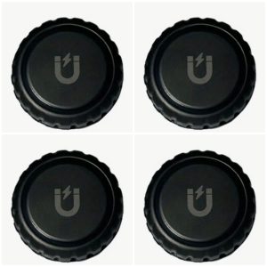 Magnetic AirTag Holder Pack 4, Waterproof Sealed Design, Compatible with AirTag
