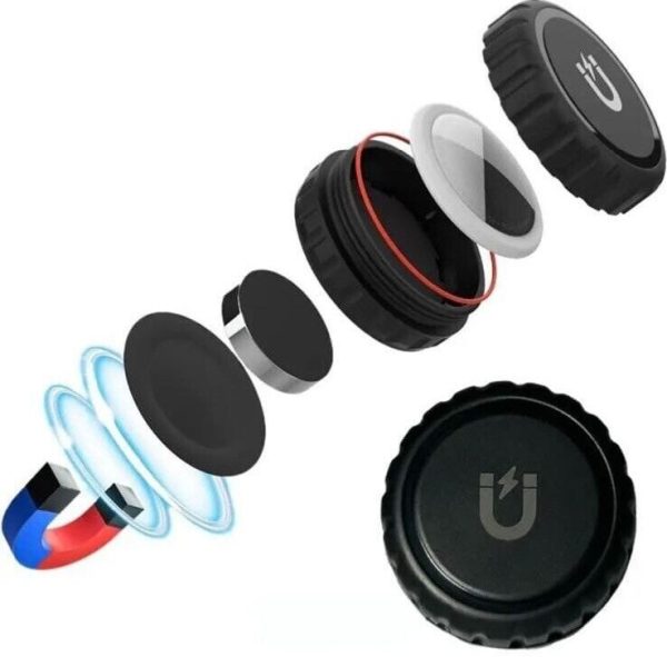 Magnetic AirTag Holder Pack 4, Waterproof Sealed Design, Compatible with AirTag - Image 8