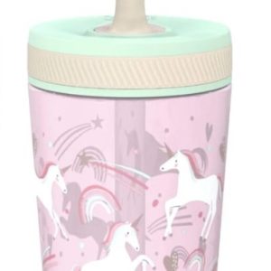 Zak!  Kids Water Bottle Unicorns 15oz
