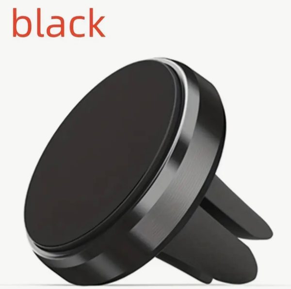 Universal Air Vent Magnetic Phone Holder Car Mount - Pack of 1, Black - Image 2