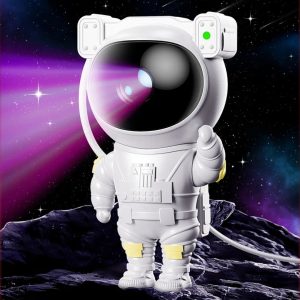 Astronaut Space Projector Galaxy Star Night Light, LED Lamp w/ timer & Remote.