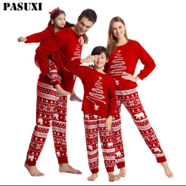 Christmas Pajamas, for Men Size L, Family Matching Pajama Set - Image 2