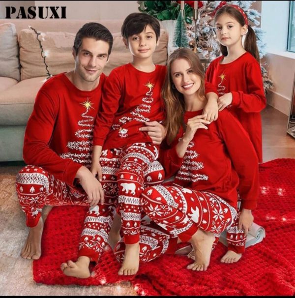 Christmas Pajamas, for Men Size L, Family Matching Pajama Set - Image 3