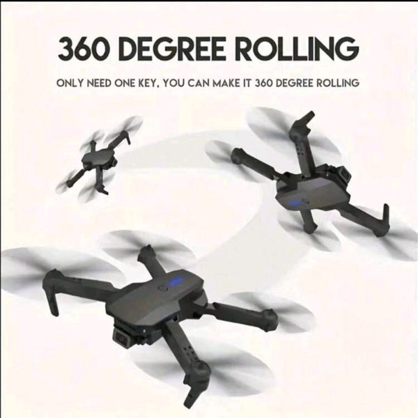E88 Drone HD single Camera 2 Battery  Black WIFI Connection Aerial Photography - Image 5